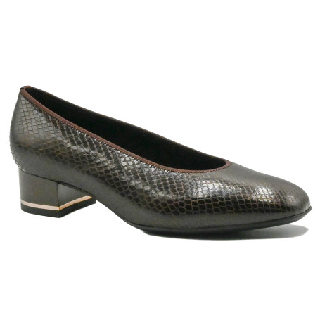 Ara 21838-83 women's comfort heels dark brown