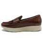 Pitillos 11602 women's comfort moccasins burgundy