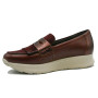 Pitillos 11602 women's comfort moccasins burgundy