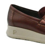 Pitillos 11602 women's comfort moccasins burgundy