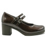 Pitillos 30500 women's comfort Mary Jane heels dark brown