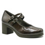 Pitillos 30500 women's comfort Mary Jane heels dark brown