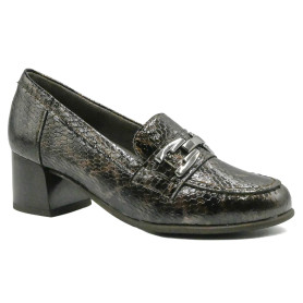 Pitillos 11643 women's comfort loafers dark brown