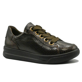 Ara 52002-03 women's comfort sneakers dark brown