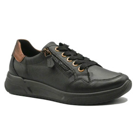 Ara 52604-01 women's comfort sneakers black