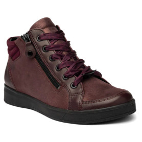 Ara 14499-19 women's comfort sneakers burgundy