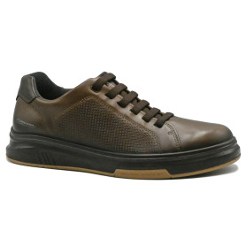 Ανδρικό ανατομικό sneaker Pegada 112301-05 σκούρο καφέ